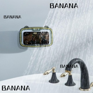 Banana1 ที่วางโทรศัพท์มือถือ 360 องศา° ที่วางโทรศัพท์ แบบติดผนัง หมุนได้ ปรับได้ พร้อมตัวยึดโทรศัพท์ในห้องน้ํา ห้องครัว เปลือกหอยเวลา