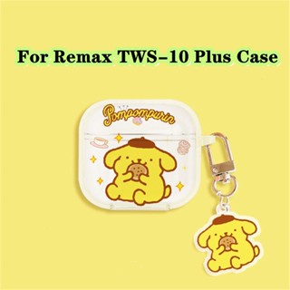 【พร้อมส่ง】เคสหูฟัง แบบนิ่ม ลายการ์ตูนน่ารัก สําหรับ Remax TWS-10 Plus Remax TWS-10 Plus