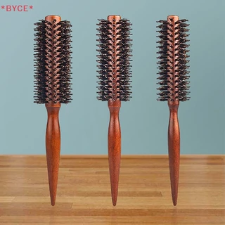 Byce> แปรงหวีผม ทรงกลม ป้องกันไฟฟ้าสถิตย์ สําหรับจัดแต่งทรงผม