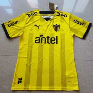 เสื้อกีฬาแขนสั้น ลายทีมชาติฟุตบอล Penarol Away Jersey S-XXL 23-24 ชุดเยือน สําหรับผู้ชาย