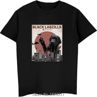 Hot Sale Fashion Funny Black Labzilla | Funny Labrador Retriever Lab Dog T-Shirt Men Funny Tee Shirt Harajuku Streetwear