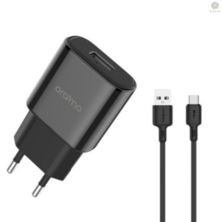[DZ]Oraimo Ocw-e65s+c53 Powercube 2 2A อะแดปเตอร์ชาร์จ USB พร้อมสายเคเบิล