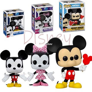 FUNKO โมเดลตุ๊กตาฟิกเกอร์ Disney Mickey Mouse Minnie 1075 01 23