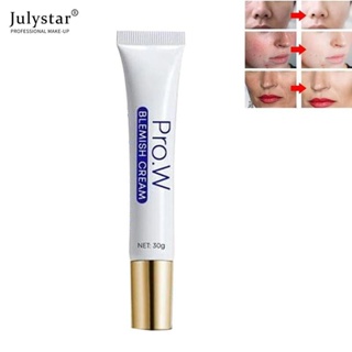 JULYSTAR Pro.w ครีมทาฝ้า กระ สิว แผลเป็นจากสิว จุดด่างดำ กำจัดผิวขาวใส ครีมหน้าใส