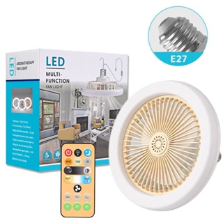 หลอดไฟ มีอมฟังก์ชั่นพัดลม led 30W หลอดไฟกลม หลอดและพัดลม2in1 Bulb Light หลอดไฟในบ้าน