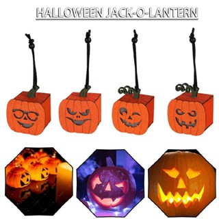 Halloween Pumpkin Lantern LED Night Light Ghost Party Home Outdoor Yard Decor