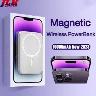 [JLK] 10000mAh for Magnetic Wireless Power Bank External Portable Battery Pack For iphone 11 13 12 14 Pro Max 12 Mini Powerbank Moblie Phone Case