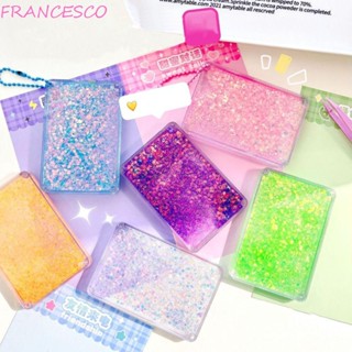 Francesco Goo Goo กรอบรูปใส่บัตร แบบใส มีทรายไหล สําหรับนักเรียน 1 ชิ้น