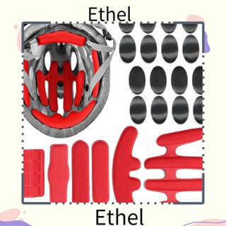 Ethel1 แผ่นฟองน้ําซีลด้านในหมวกกันน็อค สําหรับเล่นกีฬากลางแจ้ง 24 ชิ้น ต่อชุด