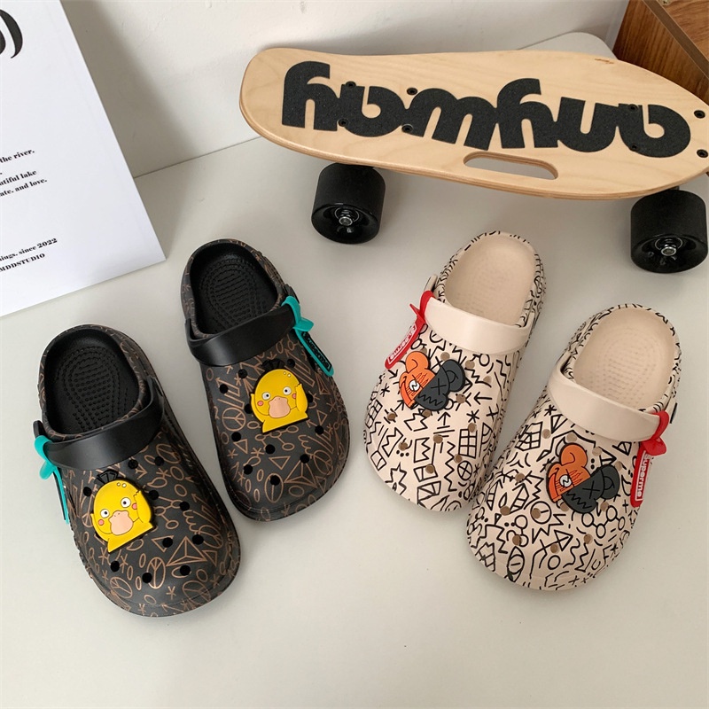 O.O fashion รองเท้าหัวโต รองเท้าหัวโตผู้ชาย นุ่ม พื้นหนา กันลื่น 33z073116 Comfortable ทันสมัย ins Trendy D94E015 37Z230910