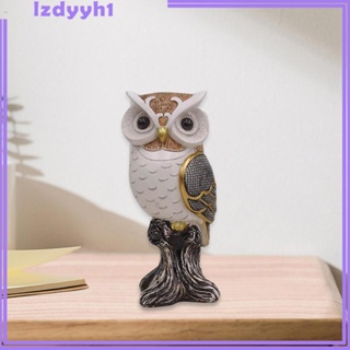 [JoyDIY] ฟิกเกอร์เรซิ่น รูปนกฮูก ขนาดเล็ก สําหรับตกแต่งบ้าน ห้องนอน สํานักงาน