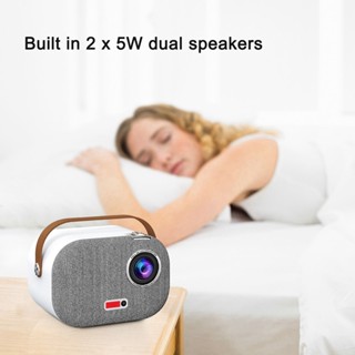 PC Mall.zr โปรเจคเตอร์ 5G 2.4G WiFi 300ANSI 8000 Lux 1080P Full HD LED Smart Home Movie Projector สำหรับคอมพิวเตอร์แท็บเล็ต 100 ถึง 240V