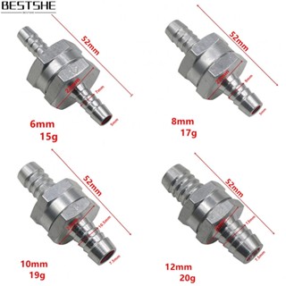 วาล์วตรวจสอบทางเดียวที่เชื่อถือได้ สําหรับท่อน้ํามันเชื้อเพลิง 6/8/10/12 มม.