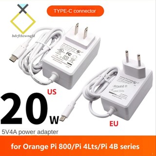 อะแดปเตอร์ชาร์จไฟ 20W 5V 4A Type-C สําหรับ Orange Pi 800 Pi 4Lts Pi 4B 1.2 ม.