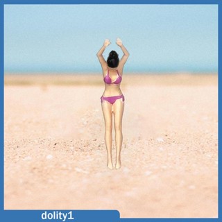 [Dolity1] ตุ๊กตาฟิกเกอร์เด็กผู้หญิง 1:64 ขนาดเล็ก สําหรับตกแต่งบ้าน โต๊ะทํางาน