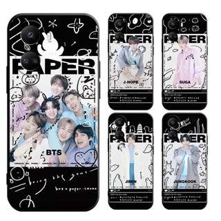 Huawei P40 Pro P40 P30 Pro P10 Nova 10 se Honor 50 Lite Honor 8X Honor Play Honor X8 เคสโทรศัพท์มือถือแบบนิ่ม ลาย BTS สําหรับ