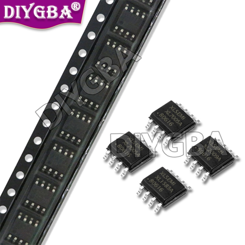 10PCS 100% ใหม่ XL7005A XL7005E1 XL7005 SOP XL1583E1 XL1583 XL2009E1 XL2009 SOP-8 ชิปเซ็ต