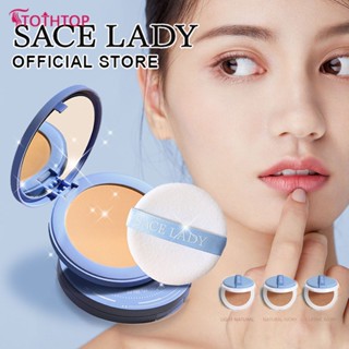 SACE LADY Matte Pressed Powder Flawless Smooth Oil Control Face Makeup [TOP]