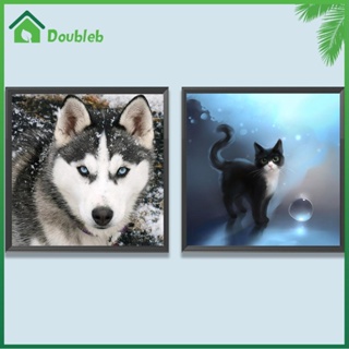 【Doub X ✮】ภาพวาดสีน้ํามัน ตามตัวเลข รูปสัตว์ DIY สําหรับตกแต่งผนังบ้าน ✮