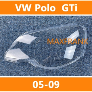 ฝาครอบไฟหน้ารถยนต์ สําหรับ Volkswagen Polo GTi Hatchback 05-09 HEADLAMP COVER HEADLIGHT COVER LENS HEAD LAMP COVER  ฝาครอบไฟหน้า / ฝาครอบไฟหน้าตรงรุ่น สำหรับ / ฝาครอบไฟหน้าสําหรับ / ฝาครอบเลนส์ไฟหน้า รถยนต์สําหรับ / เลนส์ไฟหน้า