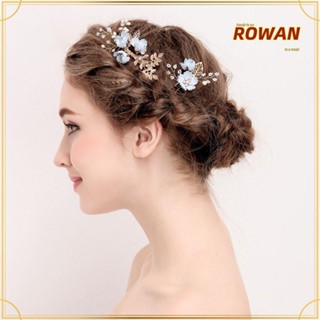 Rowans หวีผม สวยงาม เครื่องประดับผมเจ้าสาว งานแต่งงาน กิ๊บเจ้าสาว