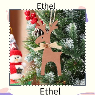 Ethel1 จี้กวางเอลก์ หลากสี สําหรับตกแต่งต้นคริสต์มาส