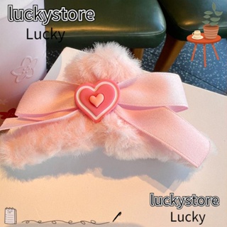 Lucky กิ๊บติดผม รูปตุ๊กตาปลาฉลามน่ารัก สีชมพู สําหรับตุ๊กตาบาร์บี้ 2 ชิ้น