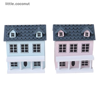 [little.coconut] โมเดลบ้านตุ๊กตาจิ๋วน่ารัก 1:12 สําหรับตกแต่งบ้านตุ๊กตา