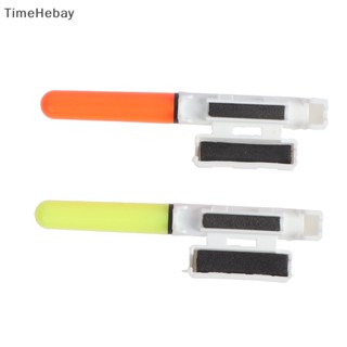 Timehebay แท่งไฟอิเล็กทรอนิกส์ LED กันน้ํา สําหรับตกปลา 1 ชุด EN