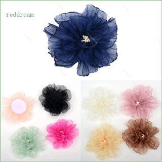 Redd เครื่องประดับผม ลายดอกไม้ 3D แฮนด์เมด DIY