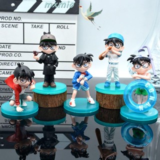 Mxmio ตุ๊กตาฟิกเกอร์ PVC รูปนักสืบโคนัน 5 ชิ้น ต่อชุด