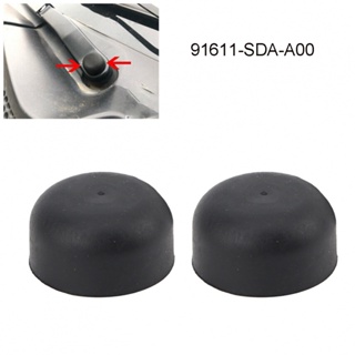 ⚡NEW 8⚡Nut Cap 2pcs 91611-SDA-A00 91611SDAA00 Practical Rubber Car Accessories