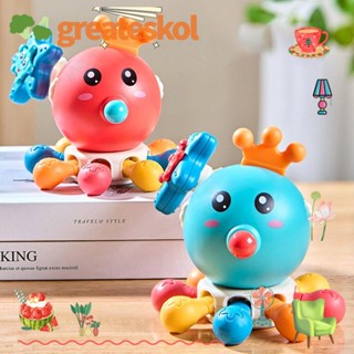 Greateskol ของเล่นบีบกด รูปปลาหมึก เพื่อการเรียนรู้ สําหรับเด็ก