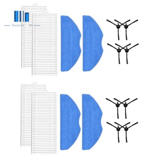 อะไหล่ไส้กรอง HEPA ผ้าม็อบ แปรงด้านข้าง อุปกรณ์เสริม แบบเปลี่ยน สําหรับหุ่นยนต์ดูดฝุ่น 360 S8 S8 Plus