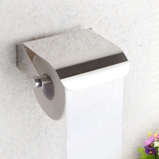 Paper Towel Holder Bathroom Chrome Finish Kitchen Punching Stainless Steel