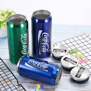 Coca Cola Thermos ถ้วย304สแตนเลสฉนวนขวดน้ำเก็บเครื่องดื่ม Cool แก้ว MOLISA MOLISA