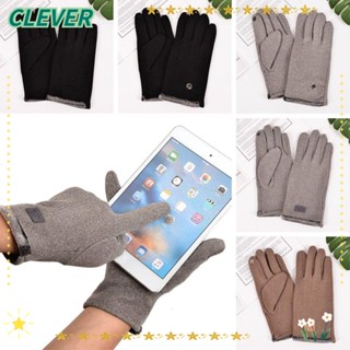 Clever ถุงมือขนแกะ ให้ความอบอุ่น เหมาะกับการขับขี่ เล่นกีฬากลางแจ้ง สําหรับผู้หญิง