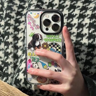 เคสโทรศัพท์มือถือ ลายการ์ตูนสติกเกอร์ Street Wear สําหรับ iPhone 13promax X QYJS 11 8plus xr 12 13promax 11 14 xr 12pro