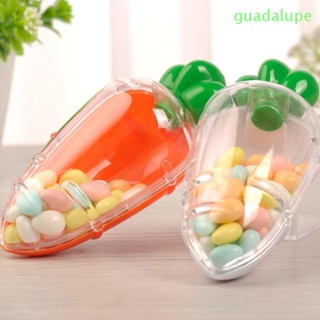 Guadalupe กล่องขนม แครอทใส อุปกรณ์บรรจุภัณฑ์ตกแต่งบ้าน 5 ชิ้น