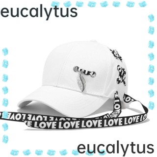 Eucalytus1 หมวกเบสบอล หมวกสตรีท ปรับได้ หมวกฮิปฮอป ธรรมดา