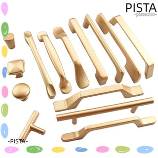 Pista มือจับเฟอร์นิเจอร์ สีทองด้าน หลายสไตล์ สไตล์ยุโรป สําหรับตู้กับข้าว