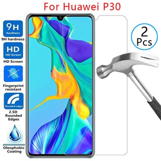 กระจกนิรภัยกันรอยหน้าจอ อุปกรณ์เสริม สําหรับ huawei p30 huawei p30 huwei p 30 30p 6.1