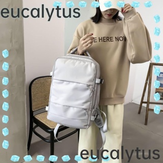 Eucalytus1 กระเป๋าเป้เดินทาง พอร์ตชาร์จ USB พร้อมสายคล้องกระเป๋าเดินทาง กระเป๋าเดินป่า กระเป๋าพยาบาล กันน้ํา ความจุขนาดใหญ่ สําหรับผู้หญิง