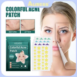 Eelhoe 112pcs Skin Care Pimple Repair Patch Spot Patch Treatment Treatment ที่มองไม่เห็น Elf แต่งหน้าธรรมชาติ Star Pimple Patch TECH3