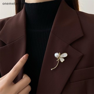 Onem เข็มกลัดมุก รูปแมลงปอ สวยหรู เครื่องประดับแฟชั่น สําหรับผู้หญิง