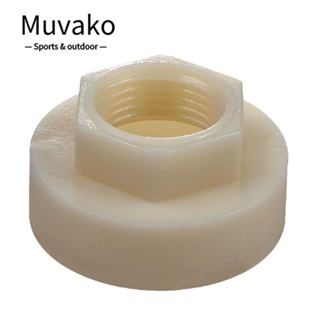 Muvako น็อตพลาสติก ABS สีขาว สีดํา สําหรับอ่างล้างจาน 15 ชิ้น