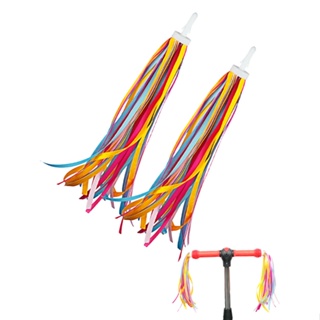 Outdoor Cycling Easy To Install Portable Colorful Decor Accessories Handlebar Streamers Multilpurpose Bike Ribbons