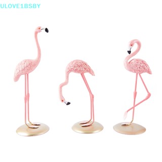 Ulove1bsby ฟิกเกอร์นกฟลามิงโก้ สําหรับตกแต่งบ้าน สวน ห้องนั่งเล่น สํานักงาน งานแต่งงาน TH