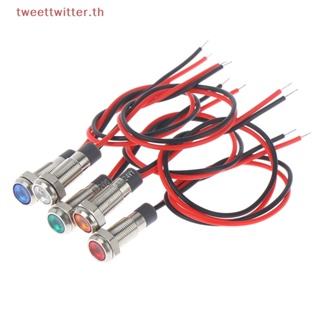 Tweet P67 ไฟเตือน led 6 มม. 3v 5v 6v 12v 24v 220v กันน้ํา