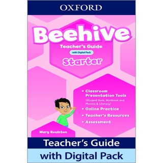 Bundanjai (หนังสือเรียนภาษาอังกฤษ Oxford) Beehive Starter : Teachers Guide with Digital Pack